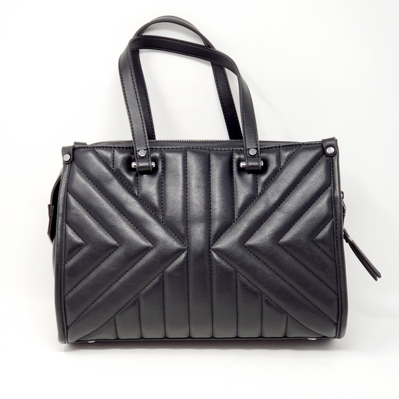 INC International Concept Cissy Quilted Satchel - Picture 4 of 7